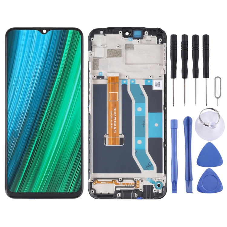 For Realme Narzo 50A 4G RMX3430 OEM LCD Screen Digitizer Full Assembly with Frame - LCD Screen by PMC TechLife | Online Shopping South Africa | PMC TechLife