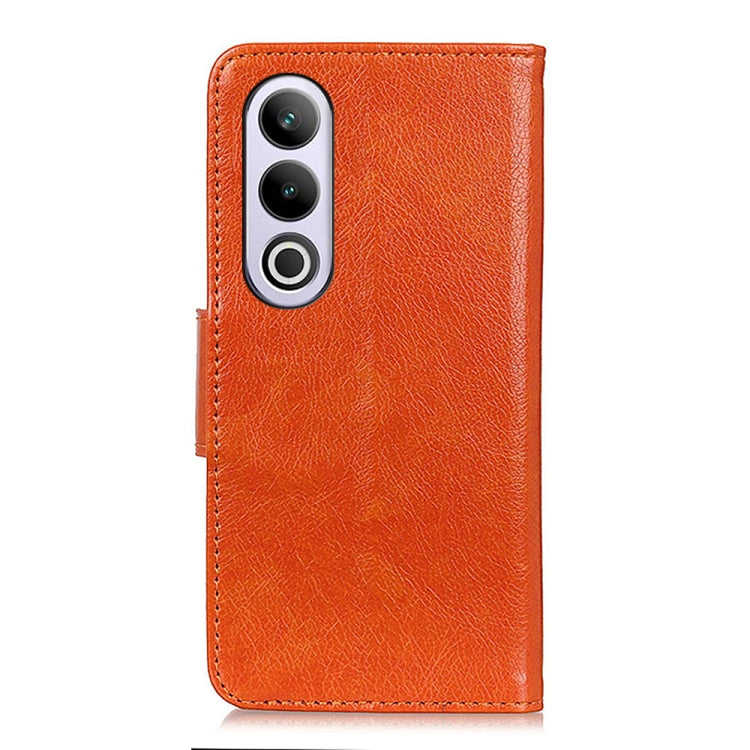 For OnePlus Nord 4E Global Nappa Texture Leather Phone Case(Orange) - OnePlus Cases by PMC Jewellery | Online Shopping South Africa | PMC Jewellery | Buy Now Pay Later Mobicred