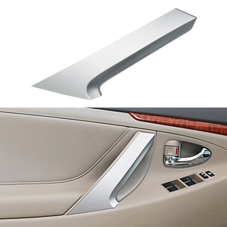 For Toyota Camry 2006-2011 Left-hand Drive Car Door Inside Handle Cover 74646-06080, Type:Left Rear(Silver) - Door Handles by PMC Jewellery | Online Shopping South Africa | PMC Jewellery | Buy Now Pay Later Mobicred