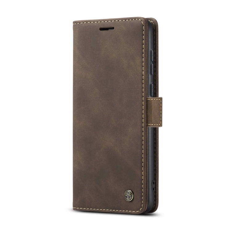 For Huawei P60 Art CaseMe 013 Multifunctional Horizontal Flip Leather Phone Case(Coffee) - Huawei Cases by CaseMe | Online Shopping South Africa | PMC Jewellery | Buy Now Pay Later Mobicred