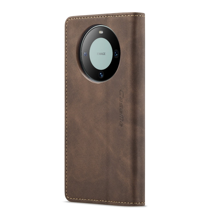 For Huawei Mate 60 CaseMe 013 Multifunctional Horizontal Flip Leather Phone Case(Coffee) - Huawei Cases by CaseMe | Online Shopping South Africa | PMC Jewellery | Buy Now Pay Later Mobicred