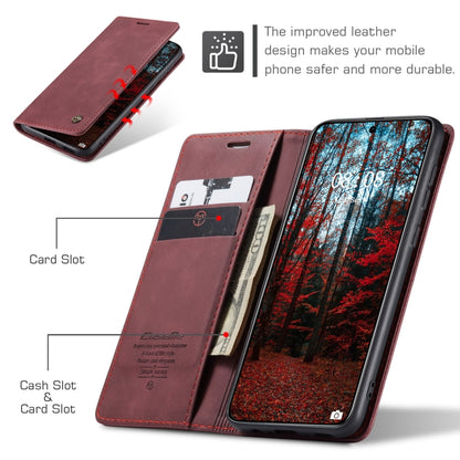 For Huawei Mate 60 CaseMe 013 Multifunctional Horizontal Flip Leather Phone Case(Wine Red) - Huawei Cases by CaseMe | Online Shopping South Africa | PMC Jewellery | Buy Now Pay Later Mobicred