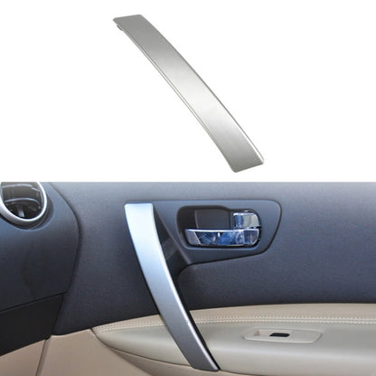 For Nissan Qashqai Left-Drive Car Door Inside Handle Cover, Type:Cover Right(Silver) - Door Handles by PMC Jewellery | Online Shopping South Africa | PMC Jewellery | Buy Now Pay Later Mobicred