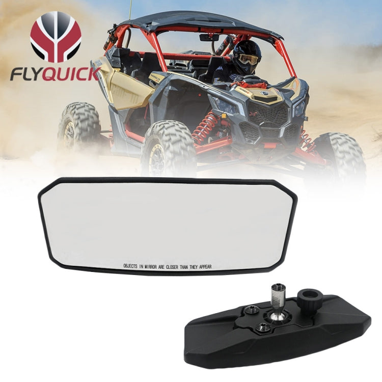 For Can-Am BRP UTV Maverick X3 UTV-39 Rear View Mirror Center Mirror - Convex Mirror & Accessories by PMC Jewellery | Online Shopping South Africa | PMC Jewellery | Buy Now Pay Later Mobicred