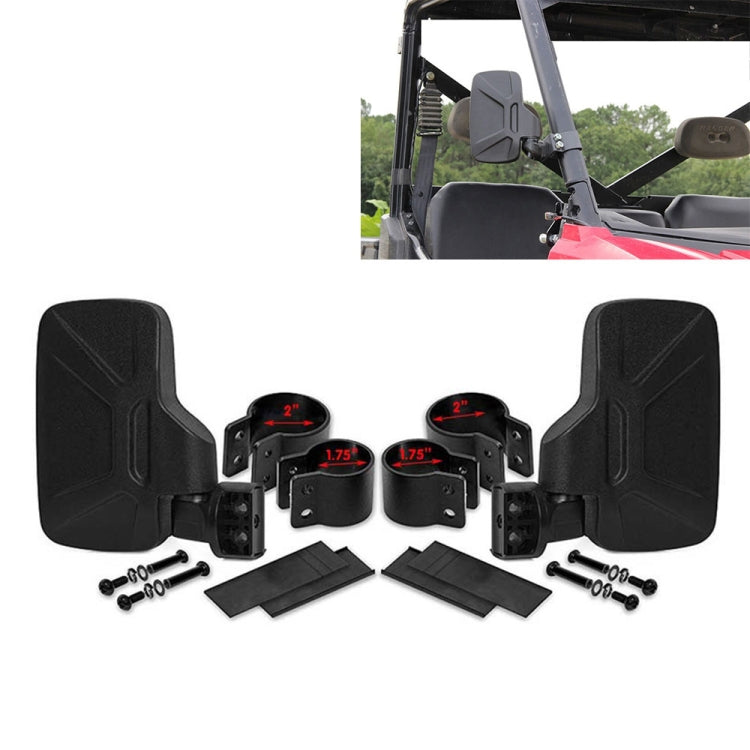 UTV-4 All-Terrain Beach Off-Road Vehicle Reflective Mirror Reversing Mirror - Convex Mirror & Accessories by PMC Jewellery | Online Shopping South Africa | PMC Jewellery | Buy Now Pay Later Mobicred