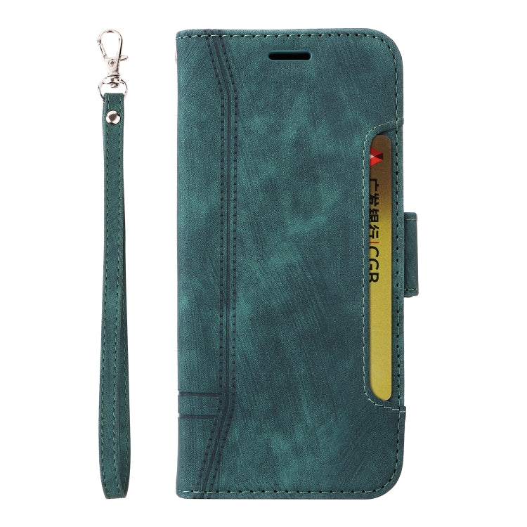 For iPhone 15 Pro Max BETOPNICE Dual-side Buckle Leather Phone Case(Green) - iPhone 15 Pro Max Cases by BETOPNICE | Online Shopping South Africa | PMC Jewellery | Buy Now Pay Later Mobicred