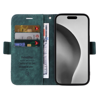 For iPhone 16 Pro Max BETOPNICE Dual-side Buckle Leather Phone Case(Green) - iPhone 16 Pro Max Cases by BETOPNICE | Online Shopping South Africa | PMC Jewellery | Buy Now Pay Later Mobicred