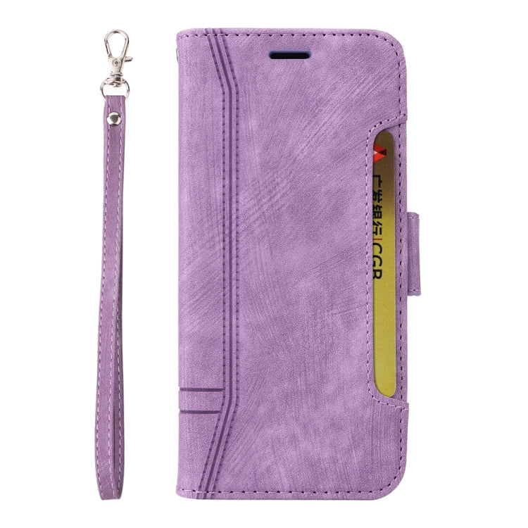 For iPhone 16 Pro Max BETOPNICE Dual-side Buckle Leather Phone Case(Purple) - iPhone 16 Pro Max Cases by BETOPNICE | Online Shopping South Africa | PMC Jewellery | Buy Now Pay Later Mobicred