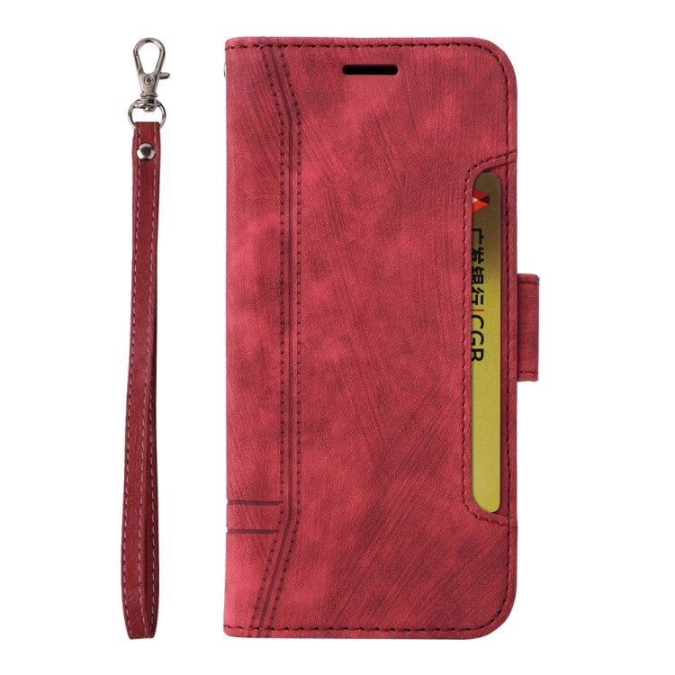 For iPhone 16 Plus BETOPNICE Dual-side Buckle Leather Phone Case(Red) - iPhone 16 Plus Cases by BETOPNICE | Online Shopping South Africa | PMC TechLife | Buy Now Pay Later Mobicred