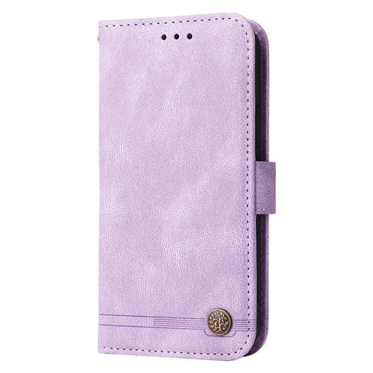 For iPhone 16 Plus Skin Feel Life Tree Leather Phone Case(Purple) - iPhone 16 Plus Cases by PMC Jewellery | Online Shopping South Africa | PMC Jewellery | Buy Now Pay Later Mobicred