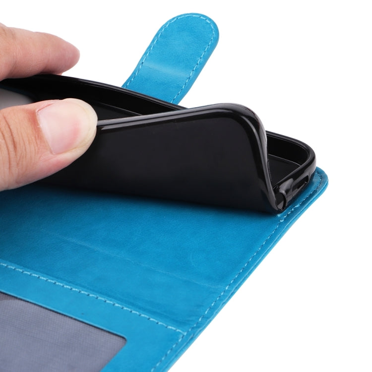 For iPhone 16 Embossed Sunflower Leather Phone Case(Blue) - free shipping - PMC TechLife - Order now!