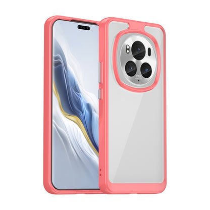 For Honor Magic6 Pro 5G Colorful Series Acrylic Hybrid TPU Phone Case(Red) - Honor Cases by PMC Jewellery | Online Shopping South Africa | PMC Jewellery | Buy Now Pay Later Mobicred