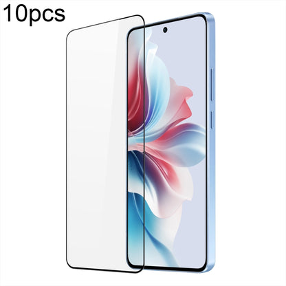 For OPPO Reno11 F 10pcs DUX DUCIS 0.33mm 9H Medium Alumina Tempered Glass Film - OPPO Tempered Glass by DUX DUCIS | Online Shopping South Africa | PMC Jewellery | Buy Now Pay Later Mobicred