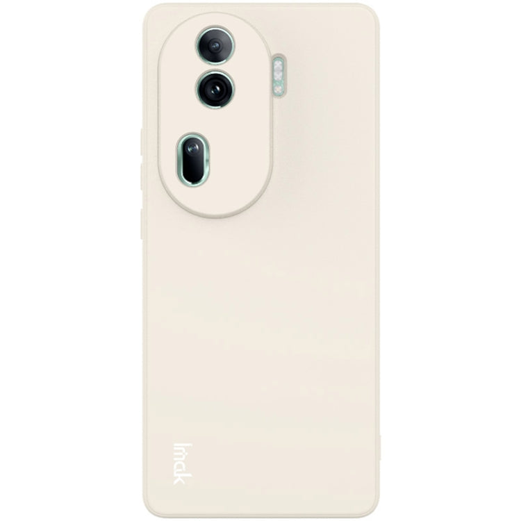 For OPPO Reno11 Pro 5G China imak UC-4 Series Straight Edge TPU Phone Case(White) - Reno11 Pro Cases by imak | Online Shopping South Africa | PMC Jewellery | Buy Now Pay Later Mobicred