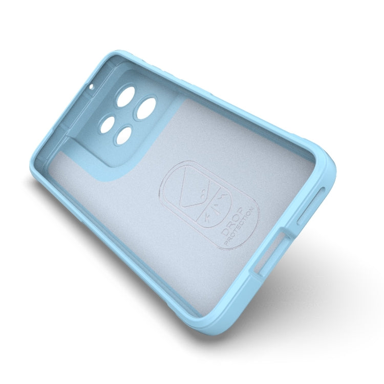 For Motorola Edge 50 Neo Magic Shield TPU + Flannel Phone Case(Dark Grey) - free shipping - PMC TechLife - Order now!