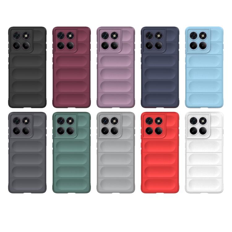For Motorola Edge 60 Pro 5G Magic Shield TPU + Flannel Phone Case(Purple) - free shipping - PMC TechLife - Order now!