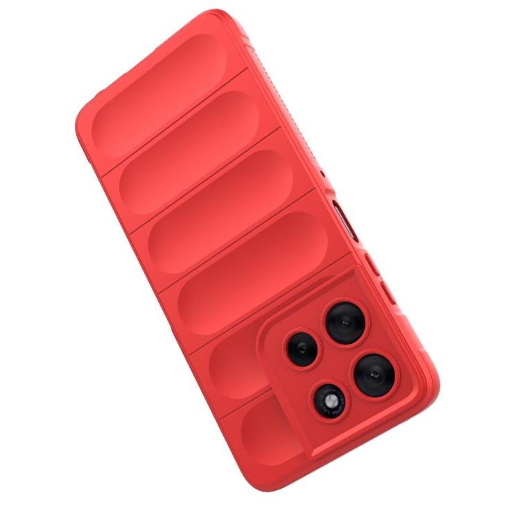 For Motorola Moto G56 5G Magic Shield TPU + Flannel Phone Case(Black) - free shipping - PMC TechLife - Order now!