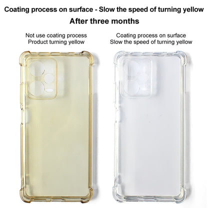 For OPPO Reno11 5G Global imak Shockproof Airbag TPU Phone Case(Transparent) - Reno11 Cases by imak | Online Shopping South Africa | PMC Jewellery | Buy Now Pay Later Mobicred