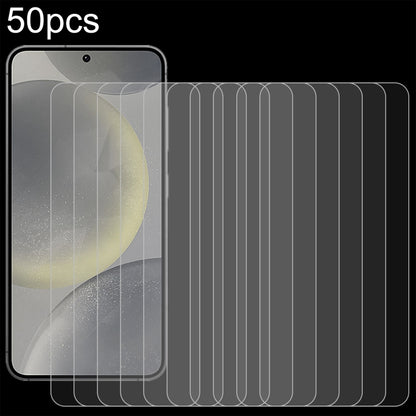 For Samsung Galaxy S24 FE 5G 50pcs 0.26mm 9H 2.5D Tempered Glass Film - Galaxy S24 FE 5G Tempered Glass by PMC Jewellery | Online Shopping South Africa | PMC Jewellery | Buy Now Pay Later Mobicred