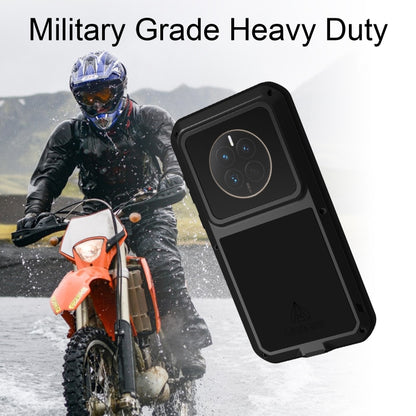 For Huawei P60 / P60 Pro / P60 Art LOVE MEI POWERFUL Metal Shockproof Life Waterproof Dustproof Phone Case(Army Green) - Huawei Cases by LOVE MEI | Online Shopping South Africa | PMC Jewellery