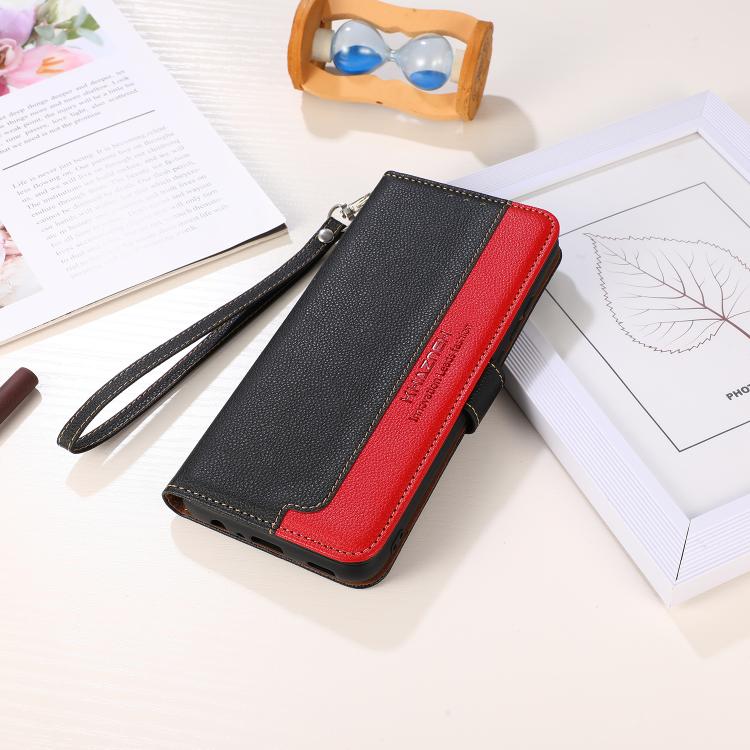 For iPhone 17 Air KHAZNEH Litchi Texture Leather RFID Phone Case(Black) - free shipping - PMc TechLife - Order now!