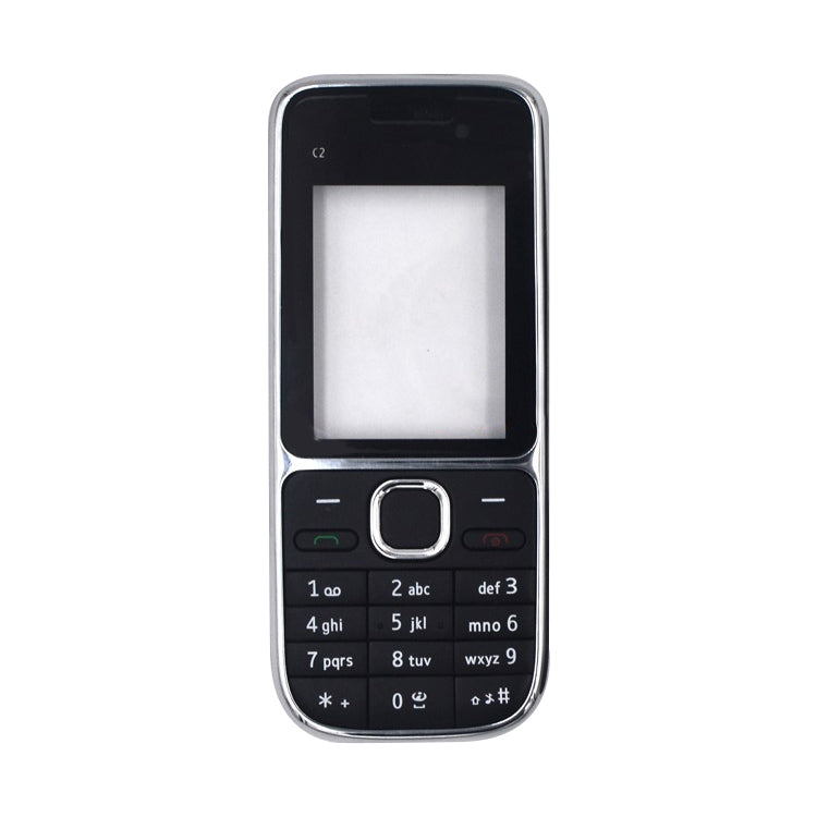 For Nokia c2-01 Full Housing Cover(Black) - Full Housing Cover by PMC Jewellery | Online Shopping South Africa | PMC Jewellery