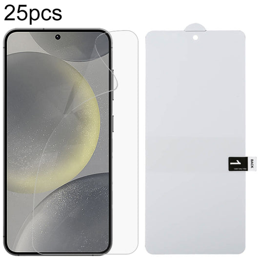 For Samsung Galaxy S24 FE 5G 25pcs Full Screen Protector Explosion-proof Hydrogel Film - Galaxy S24 FE 5G Tempered Glass by PMC Jewellery | Online Shopping South Africa | PMC Jewellery | Buy Now Pay Later Mobicred