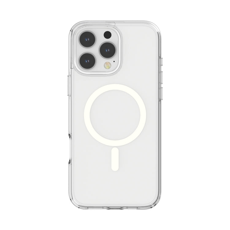 For iPhone 16 Pro Max Terminator Style Transparent MagSafe Magnetic Phone Case(Transparent) - iPhone 16 Pro Max Cases by PMC TechLife | Online Shopping South Africa | PMC TechLife | Buy Now Pay Later Mobicred