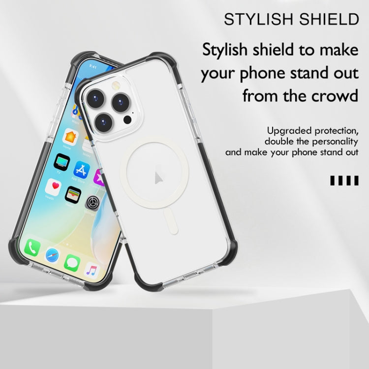 For iPhone 16 Pro Max Acrylic Magsafe Magnetic Shockproof Phone Case(Transparent) - iPhone 16 Pro Max Cases by PMC Jewellery | Online Shopping South Africa | PMC Jewellery | Buy Now Pay Later Mobicred