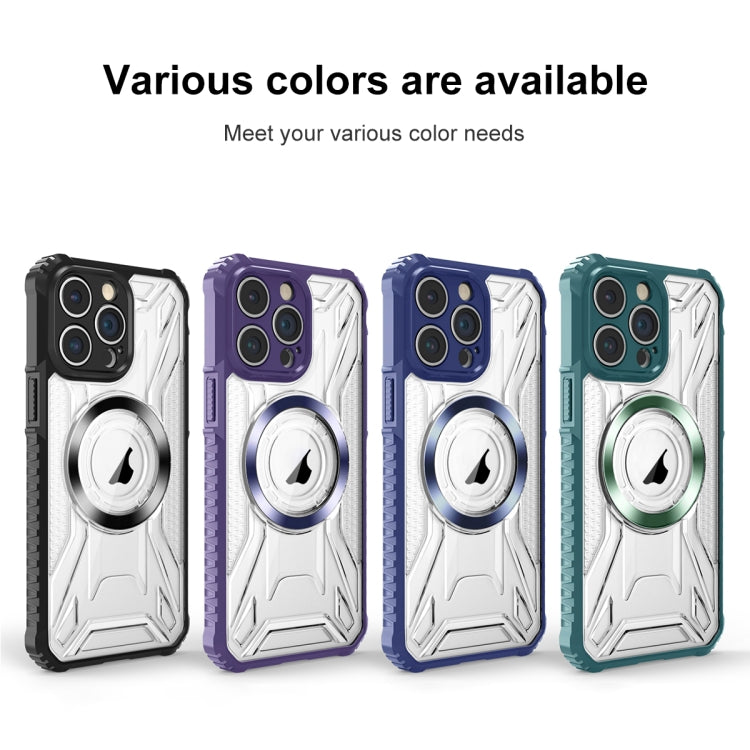 For iPhone 14 CD Texture Magsafe Phone Case(Sapphire) - iPhone 14 Cases by PMC TechLife | Online Shopping South Africa | PMC TechLife