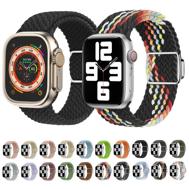 For Apple Watch Ultra 49mm Nylon Loop Magnetic Buckle Watch Band(Colorful Starlight) - Watch Bands by PMC Jewellery | Online Shopping South Africa | PMC Jewellery | Buy Now Pay Later Mobicred