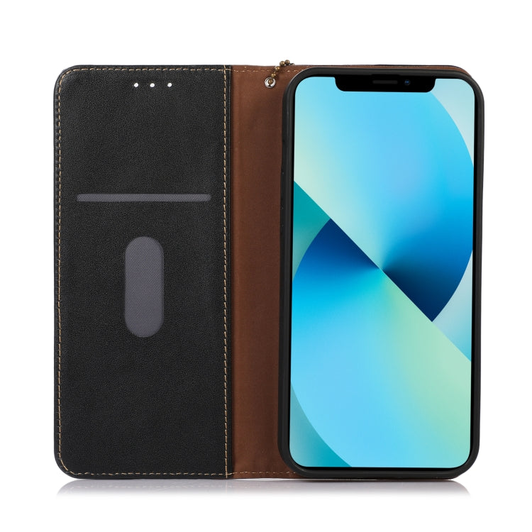 For Huawei Mate 60 Pro KHAZNEH Nappa Top Layer Cowhide Leather Phone Case(Black) - Huawei Cases by PMC TechLife | Online Shopping South Africa | PMC TechLife | Buy Now Pay Later Mobicred