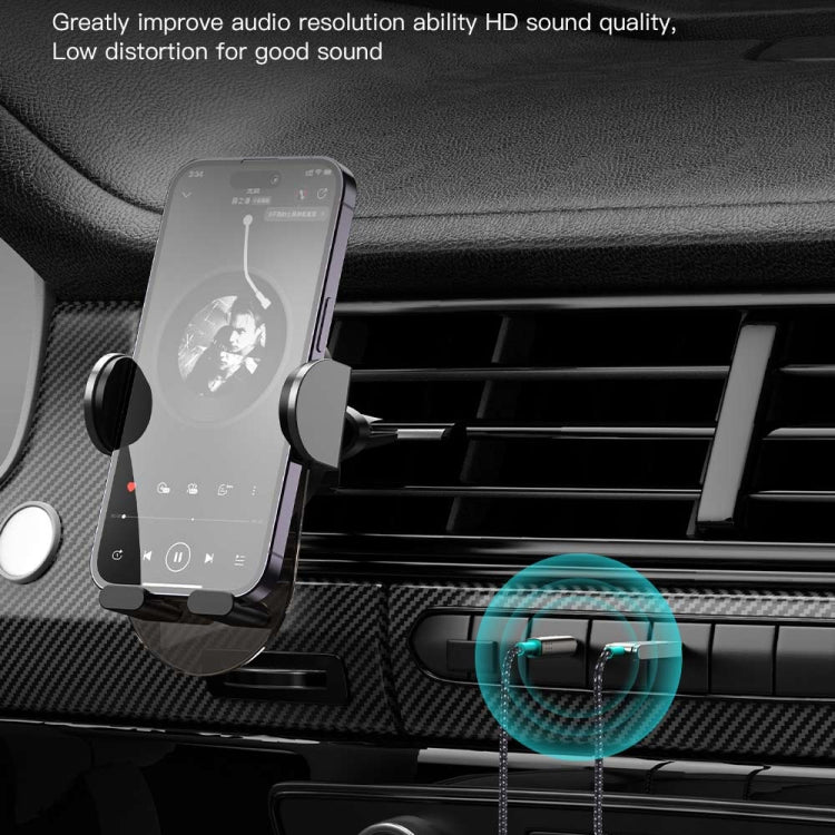 TOTU AD-10 Car Bluetooth 5.0 Receiver Built-in Microphone, Length: 1.7m - Bluetooth Car Kits by TOTUDESIGN | Online Shopping South Africa | PMC Jewellery | Buy Now Pay Later Mobicred