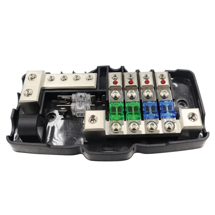 CP-0722 Orvac 0-4 GA 4 Circuit HD Fuse Power Distribution Block Ground Buss with LED Indicator - Fuse by PMC Jewellery | Online Shopping South Africa | PMC Jewellery | Buy Now Pay Later Mobicred