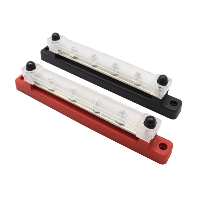 CP-3122 1 Pair 150A 48V RV Yacht Car High Current Single-row 4-way Terminal Busbar - Booster Cable & Clip by PMC Jewellery | Online Shopping South Africa | PMC Jewellery | Buy Now Pay Later Mobicred