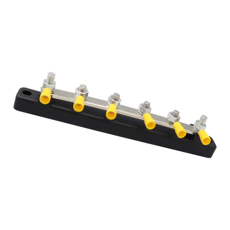 CP-3124 RV Yacht 150A High Current Single-row 4-way Busbar with 6pcs Terminals - Booster Cable & Clip by PMC Jewellery | Online Shopping South Africa | PMC Jewellery | Buy Now Pay Later Mobicred