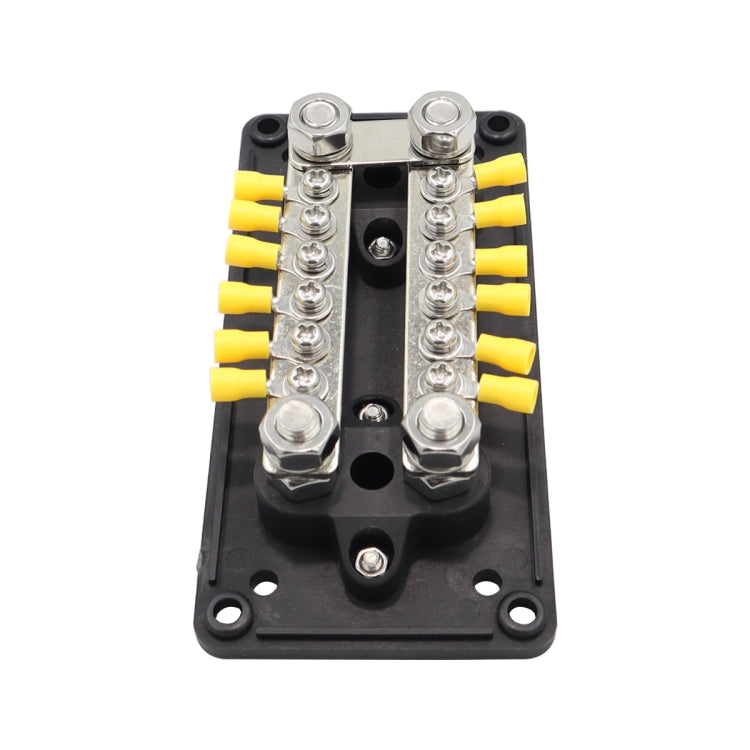 CP-3158 300A 12-48V RV Yacht Modified Double Row 12-way M6 Terminal Busbar with 12pcs Terminals - Booster Cable & Clip by PMC Jewellery | Online Shopping South Africa | PMC Jewellery | Buy Now Pay Later Mobicred