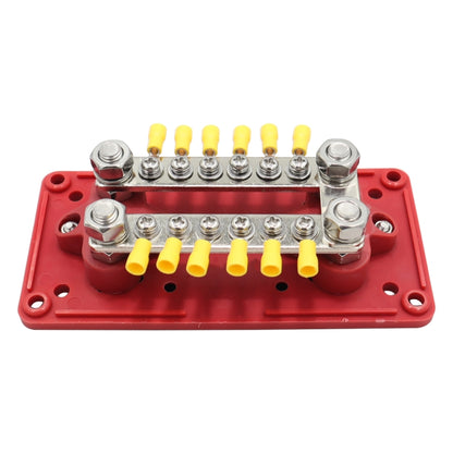 CP-3159 300A 12-48V RV Yacht Modified Double Row 12-way M6 Terminal Busbar with 12pcs Terminals - Booster Cable & Clip by PMC Jewellery | Online Shopping South Africa | PMC Jewellery | Buy Now Pay Later Mobicred