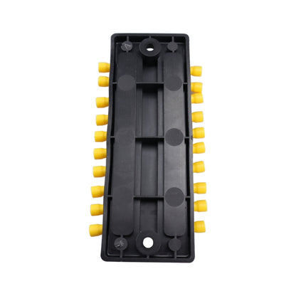 CP-4051 100A 48V RV Yacht Modified Double Row 10-way Busbar with 20pcs Terminals - Booster Cable & Clip by PMC Jewellery | Online Shopping South Africa | PMC Jewellery | Buy Now Pay Later Mobicred