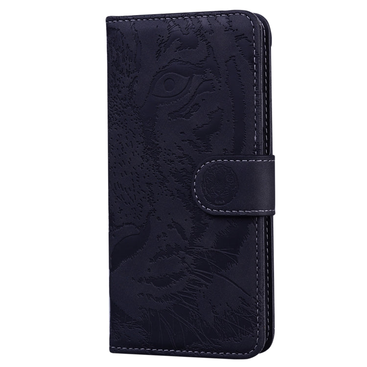 For iPhone 16 Pro Max Tiger Embossing Pattern Leather Phone Case(Black) - free shipping - PMC TechLife - Order now!