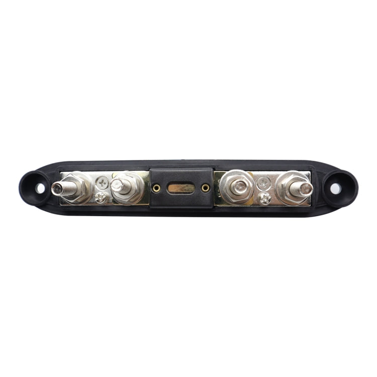 CP-4124-01 RV Yacht M8 Single Row 4-way Power Distribution Block Busbar with Cover with 300A Fuse - Booster Cable & Clip by PMC Jewellery | Online Shopping South Africa | PMC Jewellery | Buy Now Pay Later Mobicred