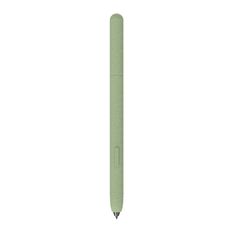 For Samsung Galaxy Tab S6 Lite LOVE MEI Frosted Leather Texture Silicone Protective Pen Case(Green) - Pencil Accessories by LOVE MEI | Online Shopping South Africa | PMC Jewellery