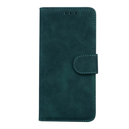 For Motorola Edge 2024 Skin Feel Pure Color Flip Leather Phone Case(Green) - Motorola Cases by PMC Jewellery | Online Shopping South Africa | PMC Jewellery | Buy Now Pay Later Mobicred