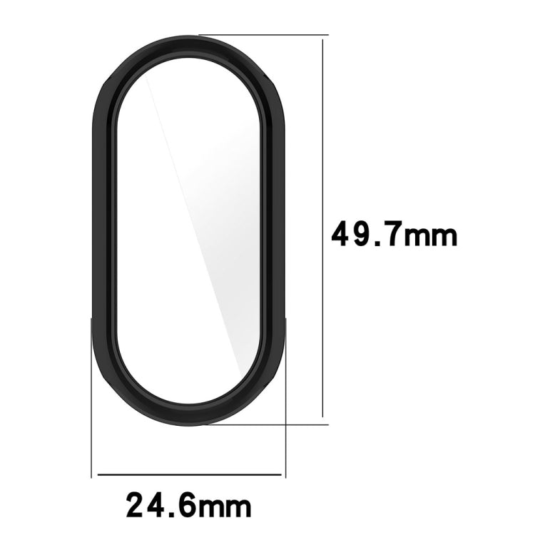 For Xiaomi Mi Band 8 Full Coverage TPU Electroplating Watch Protective Case(Light Gold) - Watch Cases by PMC TechLife | Online Shopping South Africa | PMC TechLife
