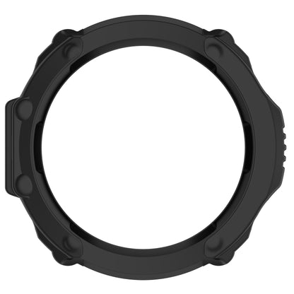 For Amazfit T-Rex Ultra Armor Hollow Watch Protective Case(Black) - Watch Cases by PMC Jewellery | Online Shopping South Africa | PMC Jewellery | Buy Now Pay Later Mobicred