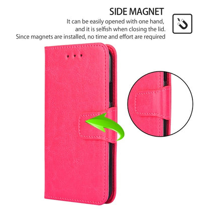 For Huawei Pura 70 Pro / 70 Pro+ 5G Crystal Texture Leather Phone Case(Rose Red) - Huawei Cases by PMC Jewellery | Online Shopping South Africa | PMC Jewellery | Buy Now Pay Later Mobicred