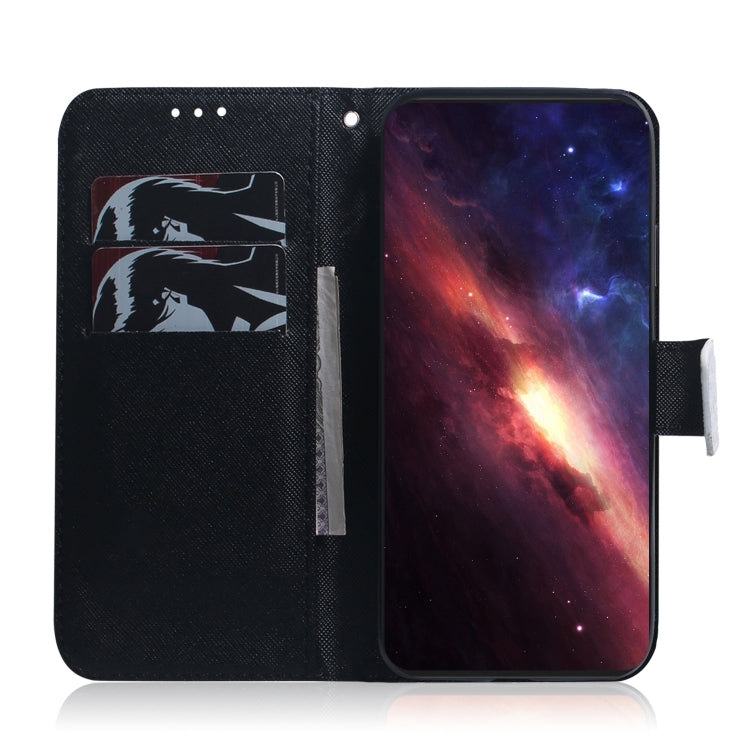 For iPhone 16 Pro Coloured Drawing Flip Leather Phone Case(Panda) - iPhone 16 Pro Cases by PMC TechLife | Online Shopping South Africa | PMC TechLife | Buy Now Pay Later Mobicred