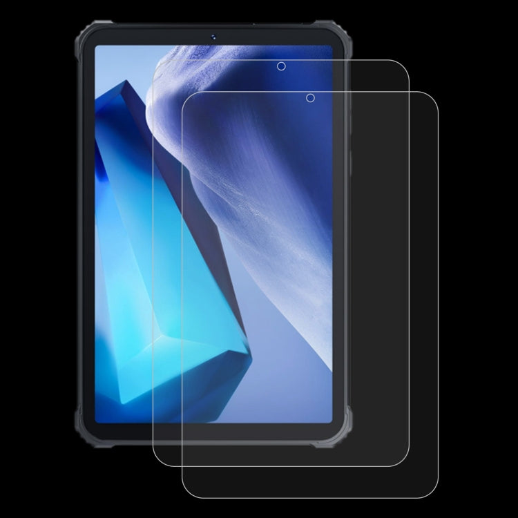 For Oukitel RT3 / RT3 Pro 2pcs 9H 0.3mm Explosion-proof Tempered Glass Film - free shipping - PMC TechLife - Order now!