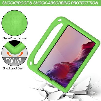 For Lenovo Tab M9 2023 Handle Portable EVA Shockproof Tablet Case(Green) - Lenovo by PMC Jewellery | Online Shopping South Africa | PMC Jewellery | Buy Now Pay Later Mobicred