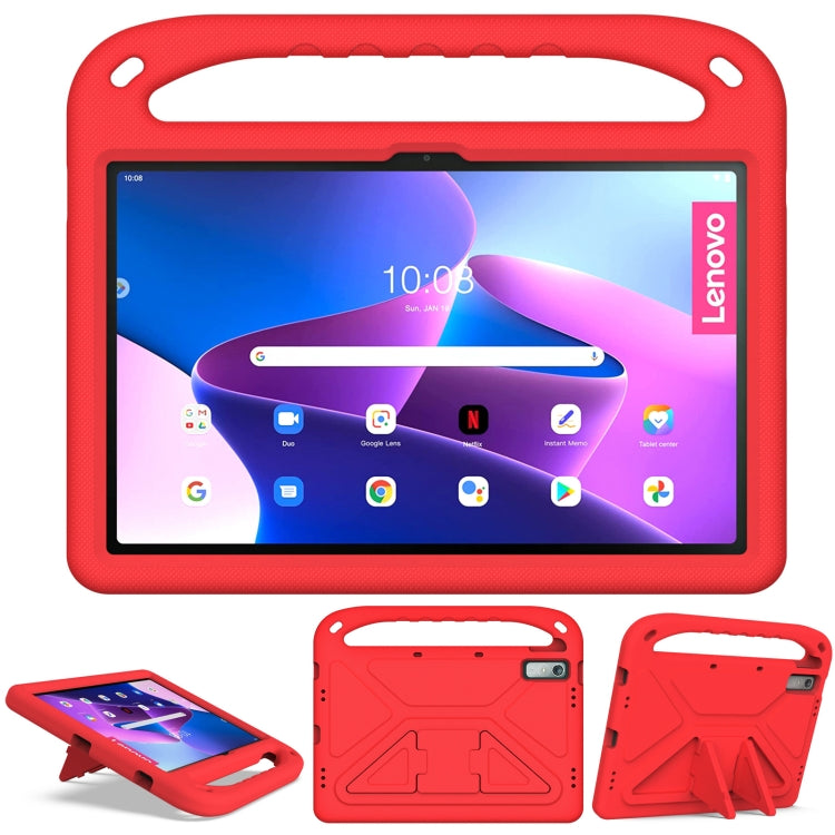 For Lenovo Pad Pro 2021 TB-J716F Handle Portable EVA Shockproof Tablet Case(Red) - Lenovo by PMC Jewellery | Online Shopping South Africa | PMC Jewellery | Buy Now Pay Later Mobicred